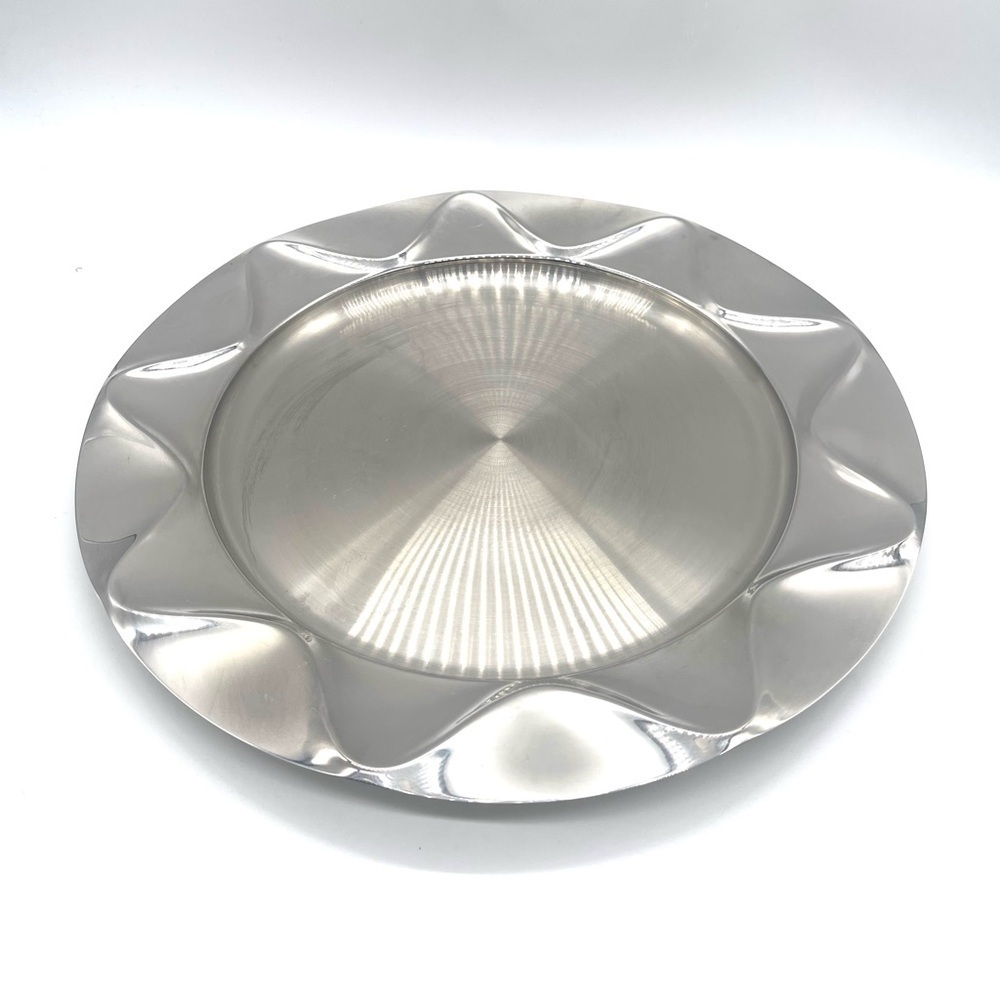 Danks Origami Talc Stainless Steel Platter